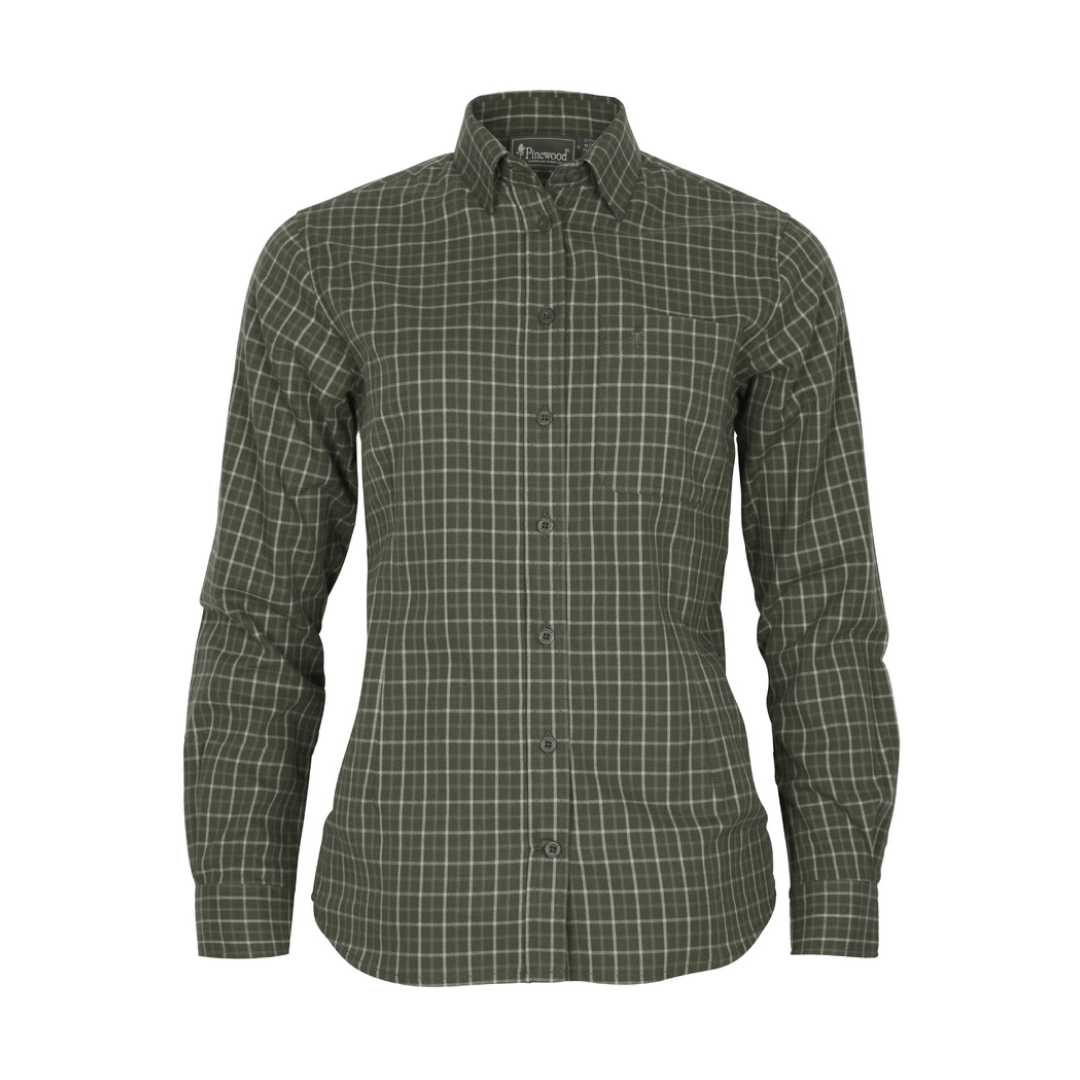 Pinewood Nydala Grouse ženska košulja - Zelena
