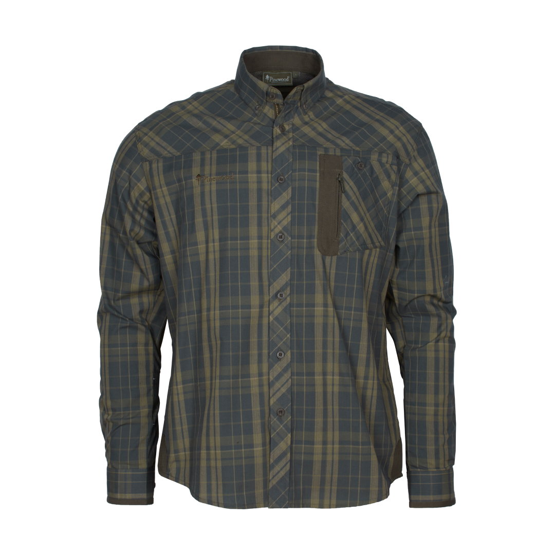 Pinewood Wolf muška košulja - Tamnozelena